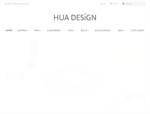 Tablet Screenshot of huadesign.com